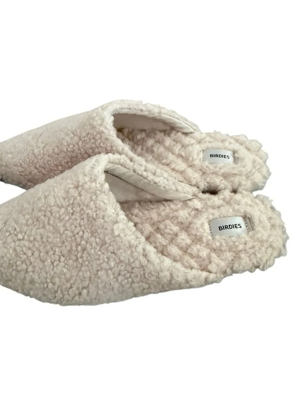 Birdies The Lark Faux Shearling Sleepers  Size 9